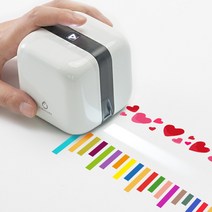 파인큐브 핸드 라벨 프린터 C310BT (잉크+가이드레일+라벨스티커) 증정 잉크젯 미니 소형 라벨프린터