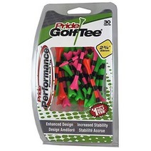 프라이드 PTS 골프티 퍼포먼스 플라스틱 롱 숏 골프티 씨트러스 믹스 69mm