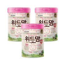 [2월8일이후출고]위드맘 리뉴얼 제왕 2단계 3캔 황금변 유산균 소화 아기분유 파스퇴르 1세트