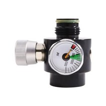 어큐뮬레이터 압축 제어 게이지용 PCP 레귤레이터 공기 CO2 탱크 G1/214, 01 Black