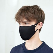 [국산] KS강신 패션마스크 10매입, L, 화이트