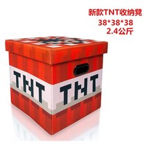 마인크래프트 픽셀 보물함 수납함 정리함, 기본개, 뉴 TNT 수납의자 38X38