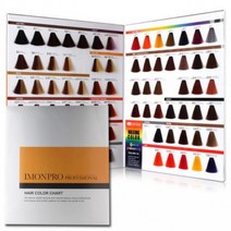 [아이몬프로페셔널] 헤어컬러크림 칼라차트, 1개