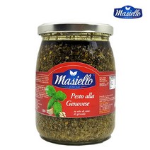 [비비아나 코퍼레이션] Masiello 이탈리아 바질페스토500g basil요리 파스타, 500g