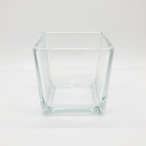 제이앤메이드 캔들용기 투명 사각 250ml