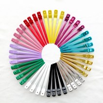 마스터 헤어핀셋 핀컬핀 미용실집게핀 일제, 핑크