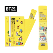 BT21 후가글 BTS 라인프렌즈 휴대형 가글 1회용 스틱형 10ml 20개, 루이보스티향
