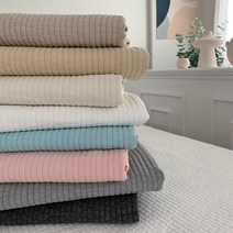 몽비쥬 바이미 d 60수아사_스프레드 패드 겸 여름 줄누빔이불 (S/Q/K)(8colors), 차콜