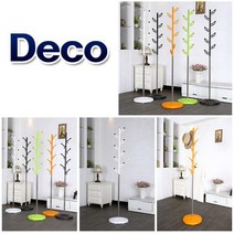 데코(DECO) 칼라 스탠드행거 보급형_나비, 없음/없음/화이트