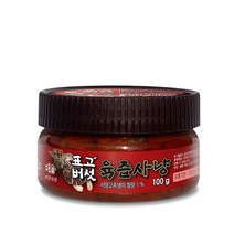 청비 표고버섯육즙사냥(100g), 100g, 1개