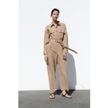 독일 자라 ZARA 벨트가 있는 점프수트
