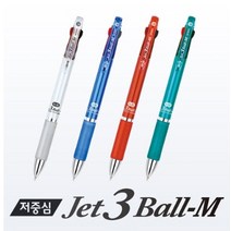자바펜 제트3볼M 0.38mm 볼펜, 화이트
