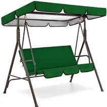 야외그네 정원 정원 캐노피 스윙 안뜰 야외 의자 해먹 여름 방수 지붕 교체 천막, 05 Dark Green