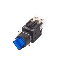 [카콘] K Series 25파이 2단 조광 원형 필라멘트 셀렉터 스위치 K25-44 24VDC, 적색
