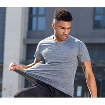 해결사기획 반팔 머슬핏 헬스 기능성 티셔츠 운동복