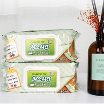 먼지포 청소부직포대형30매 환경소독티슈 세균닦는물걸레청소포 퍼펙트살균소독티슈 점착식, 청소시간 대형30매