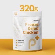 닥터푸 고양이 동결건조간식 대용량 치킨트릿320g 5개, 없음, 상세페이지 참조