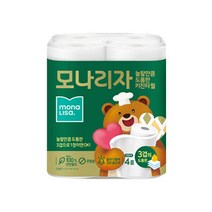 모나리자 놀랄만큼도톰한 3겹 키친타올 130매, 4개입, 1개