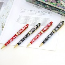 [박씨상방] 나전칠기 당초꽃/송학문 자개볼펜, 단품