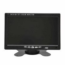 휴대용모니터 포터블모니터 미니 PC 모니터 7 인치 자동차 TV 용, 01 영국 플러그