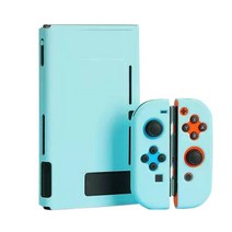 1세트 전신 스플릿 타입 스위치 OLED TPU 프로텍터 케이스 Nintendo Switch Lite 용 지문 방지 커버 가드, 한개옵션1, 03 파란