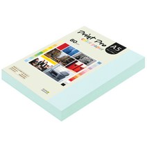 종이문화 프린트프로 칼라복사지 A5 80g No.15 아쿠아블루 250매