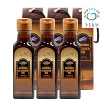 [AKMALL]푸른들판 캐나다산 압착 아마씨유 270mlx3병 아마씨 플