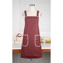 꼬레하우씨 생활방수 앞치마/방수앞치마 비닐앞치마, 자주