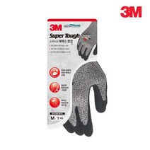 3M장갑 라텍스 목장갑 안전장갑 코팅장갑, 그린M