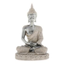 불교 용품 미니 부처 관세음보살 기도 삼재 작은 태국 불상 조각상 가정 장식, 협력사, 은