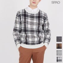 스파오 스파오 체크 풀오버_SPKW84VM23