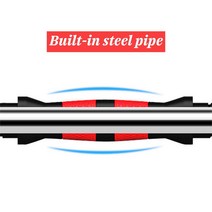 무게조절아령 1인치 아령 손잡이 2 개 로드 가능 튼튼한 고무 바 훈련용, 02 green