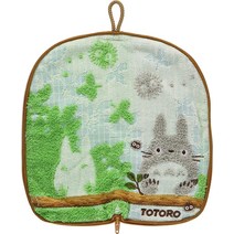 일본 지퍼달린 손수건 아이스 물통 타월커버 물기흡수, 토토로빅