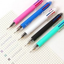 부드러운 그립감 6색 볼펜 학생 펜 샤프 포함 0.7mm, 6색050950HR