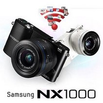 [삼성 정품] NX1000+20-50mm Kit (16GB 메모리 포함) k, 화이트