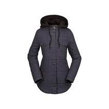 볼컴 여성 스키복 플란넬 스노우보드 스키 겨울 후드 셔츠 재킷