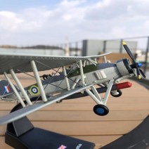 (아쇼핑)Fairey Swordfish 페어리 소드피쉬 복엽기 완성품공군 파일럿 조종사 전투기 완성품(아쇼핑), 본상품