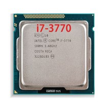 Q9550 인텔 코어 i73770 i7 3.4 GHz 쿼드 8 스레드 CPU 프로세서 8M 77W LGA 1155, 01 i7-3770