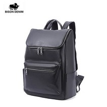 BISON DENIM 바이슨데님 남자 수제가죽 학생 직장인 15인치 노트북 백팩 가방 N20294