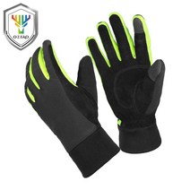 OZERO 오제로 겨울용 자전거 장갑 사슴 가죽 보온+방수 바이크 낚시 드라이빙 아웃도어 장갑 남성용 (A8017)