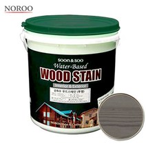 노루페인트 친환경 프리미엄 오일스테인 순앤수 우드스테인 3.5L, 그레이