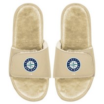 Seattle Mariners ISlide Dune Faux Fur Slide Sandals Tan