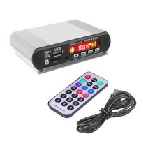 무선 블루투스 MP3 디코더 보드 녹음 기능이 있는 MP3 플레이어 DC 5V DIY 쉘 지원 USB/SD/FM 오디오 모듈, 1-세트