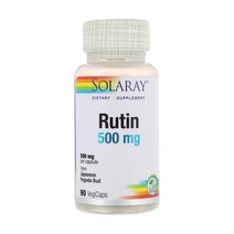 솔라레이 루틴 Solaray Rutin 500mg 90정, 1개, 기본