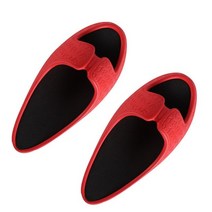 다리 체형교정 키커지는법 숨은찾기흔들리는 신발 의 다리 체중 감소 신발 미끄럼 방지, 레드 에스