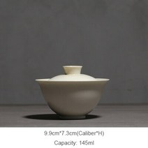 전통 찻잔 보이차 말차 다완 정호 개완 막사발 찾잔 플랜트 애쉬 착색 다도, a