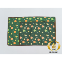 한일의료기 황토 맥반석 전기 온열 찜질기, 소형 35x60(cm), 상큼후르츠