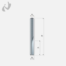 프레우드 양날 일자 비트 올초경비트 샹크6mm, 04-10106P