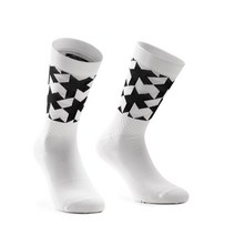Assos 아소스 자전거 양말 모노그램 EVO 홀리 화이트, 0 (35-38)