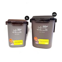 [소공원]락앤락 냄새안나는 음식물처리기 음식물쓰레기통 밀폐력좋은 냄새차단 주택용 음쓰통 싱크대잔반, 락앤락 음식물 쓰레기통4.8리터